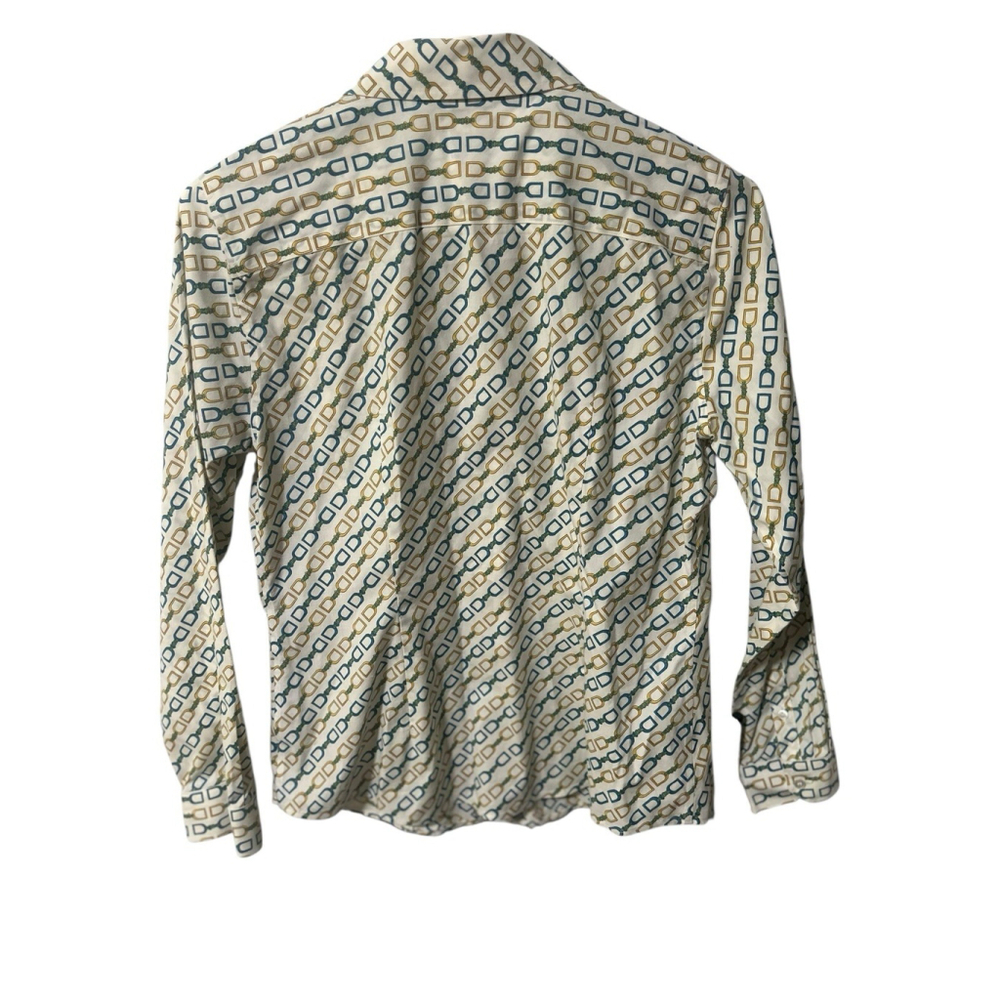 Talbots Size 10p Wrinkle Resistant Button Down Eq… - image 2